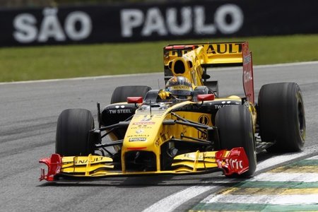 Robert Kubica en Interlagos 2010