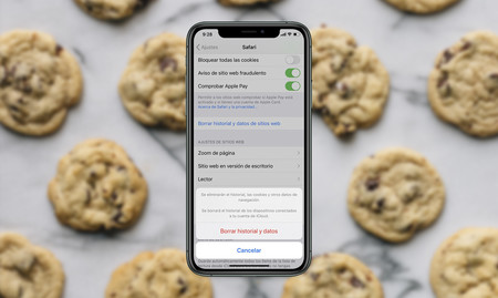 Cómo borrar todas las cookies y datos de uso de un móvil