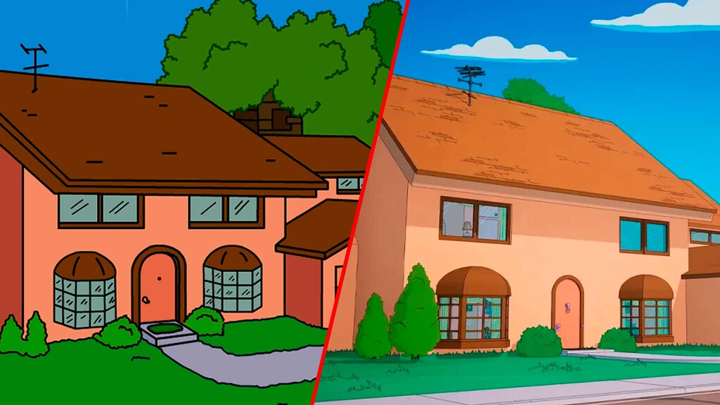 Fortnite recrea Springfield con un nivel de detalle que es pura nostalgia: esta comparativa con Los Simpson así lo demuestra