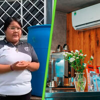 Una estudiante mexicana vio algo que todos ignoraban en los aires acondicionados y creó un sistema para producir alimentos 