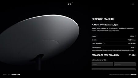 Ya puedes reservar Starlink en España: el servicio de Internet vía satélite de Elon Musk costará 9 €/mes más de lo previsto