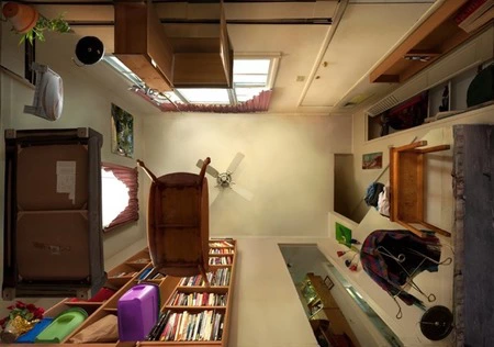 Habitaciones en contrapicado, por Michael Rohde