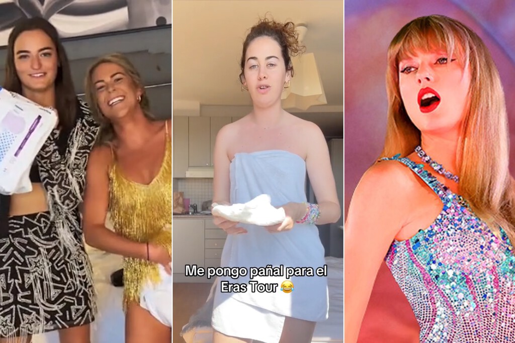 Hay gente yendo a los conciertos de Taylor Swift con pañales para adultos: 