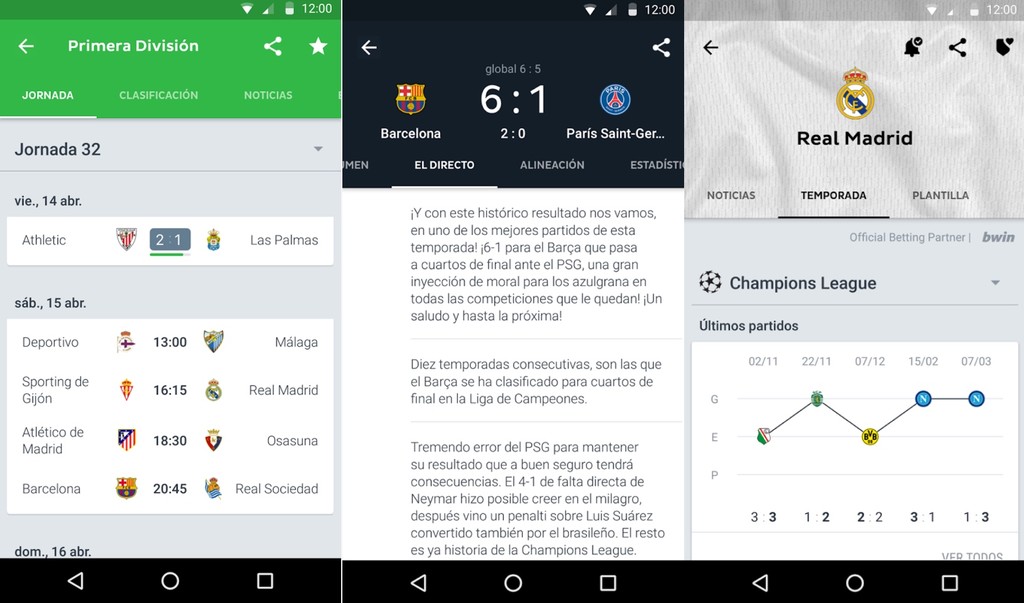 Apps para ver todo el fútbol 201718 en directo desde el móvil Apps para ver todo el fútbol 201718 en directo desde el móvil