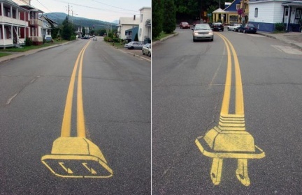 Arte en el asfalto
