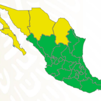 México ya no tiene ningún estado en color naranja por el semáforo COVID: ya son en total 27 estados en riesgo mínimo de contagio