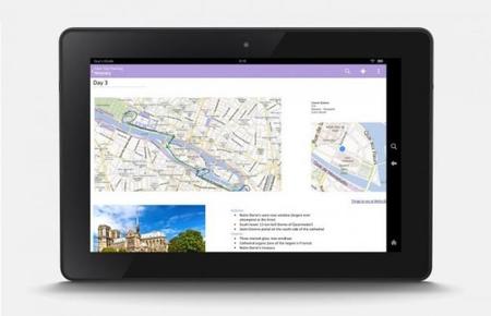OneNote ahora llega al Kindle Fire y Fire Phone
