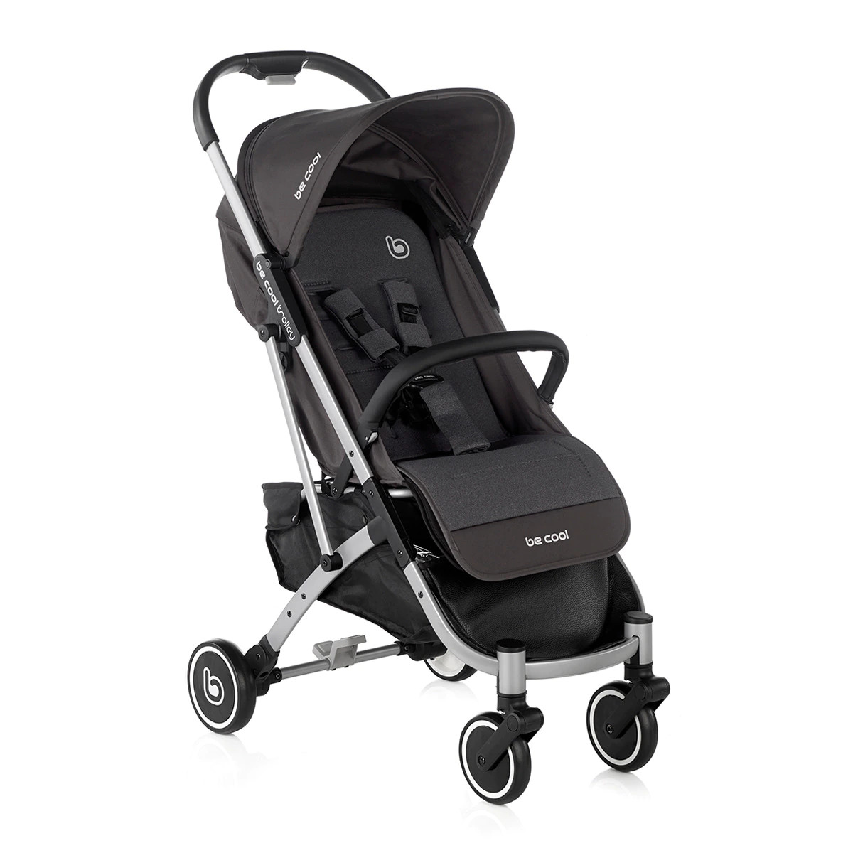 Silla de paseo Be Cool Trolley Be Orbit ligera gris asfalto