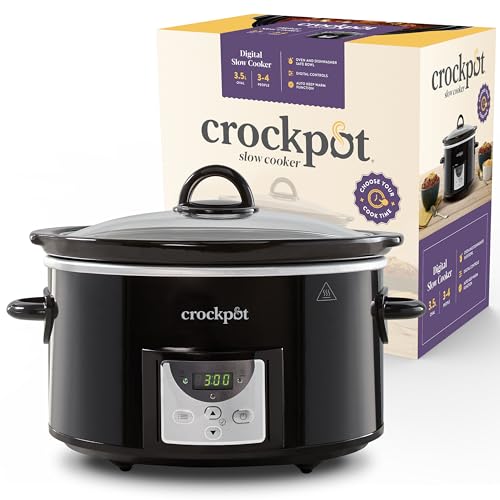 Crock-Pot Olla digital de cocción lenta | 3,5 L