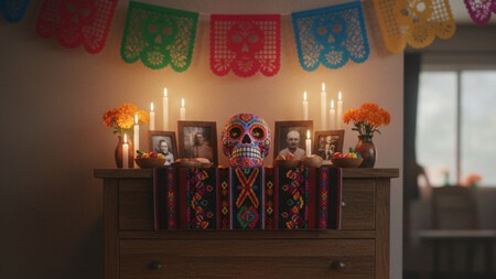 Ofrenda Sobre Mueble