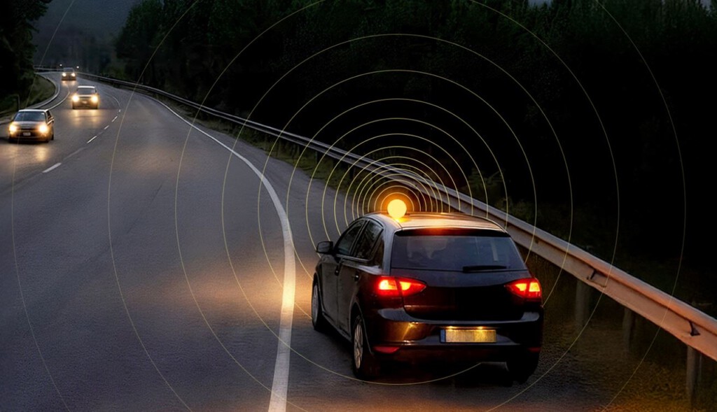 Falta un mes para que las balizas V16 sean obligatorias, pero ya están obsoletas: pase lo que pase dentro de 12 años serán un pisapapeles con luces