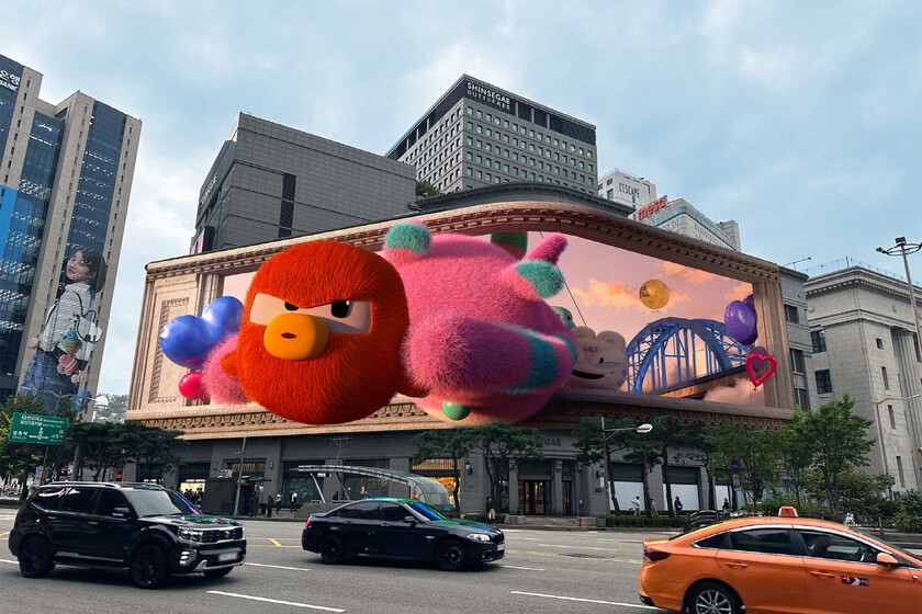 Samsung Tvs And Displays Xhb Series P8 Outdoor Led Signage At Shinsegae Department Store Seoul Dl5