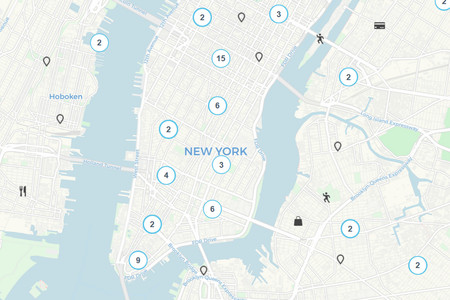 Este mapa te muestra comercios físicos y cajeros donde puedes utilizar Bitcoin