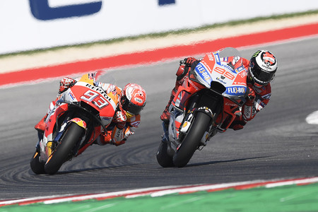Jorge Lorenzo: "No me puedo plantear ganar el título con Honda en 2019"