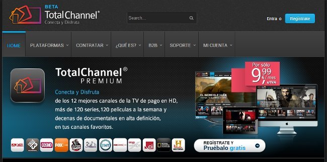 Total Channel, la nueva apuesta para televisión desde Internet