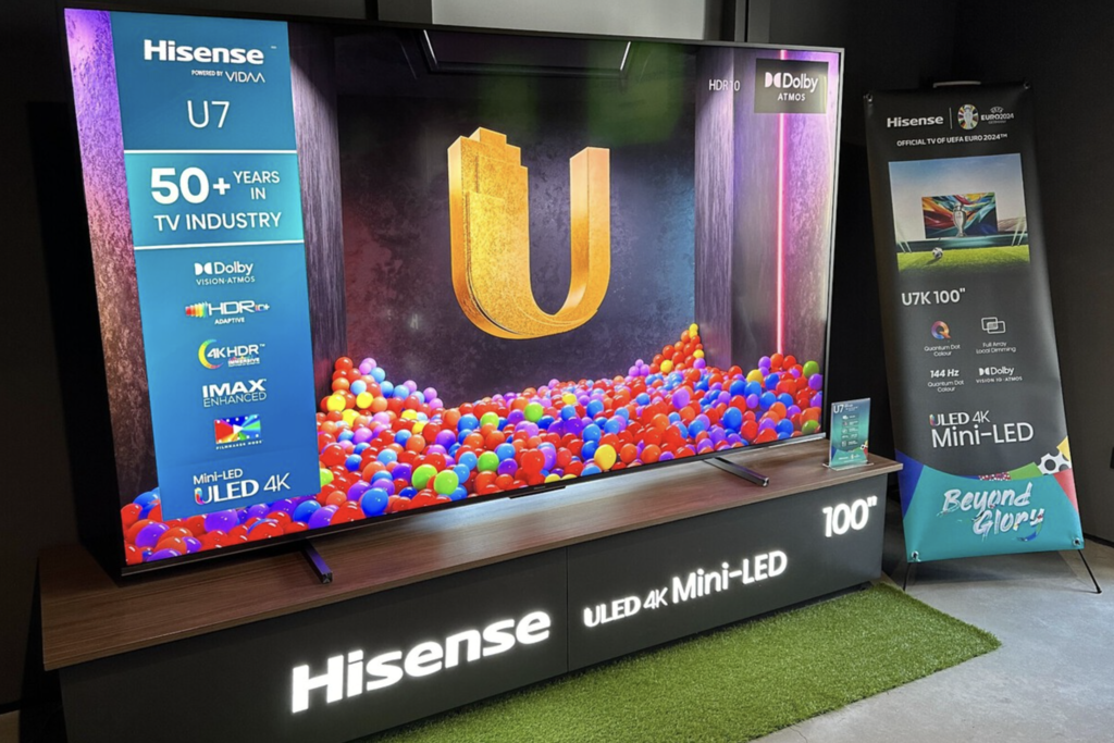 Se trató de una prueba temporal": Hisense aclara la polémica con los anuncios en sus televisores en España