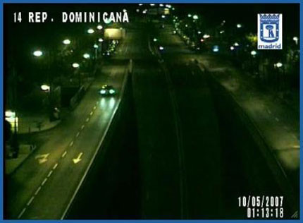 Madrid Traffic Webcams Widget, las cámaras de tráfico de Madrid en tu Dashboard