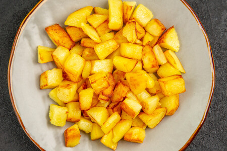 patatas fritas acrilamida