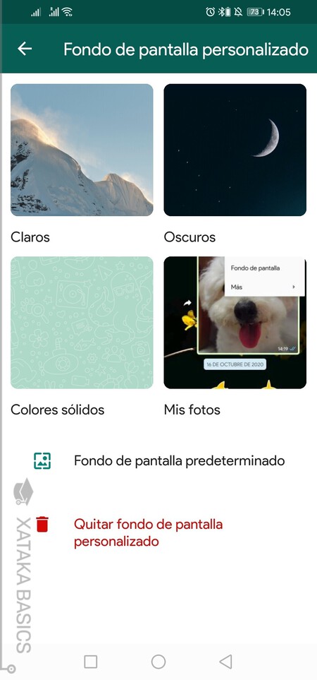 Fondo de pantalla o Perfil de WhatsApp