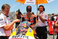 Dani Pedrosa sufre fractura completa de clavícula 