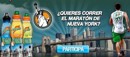 Gatorade nos ofrece la posibilidad de viajar gratis a Nueva York