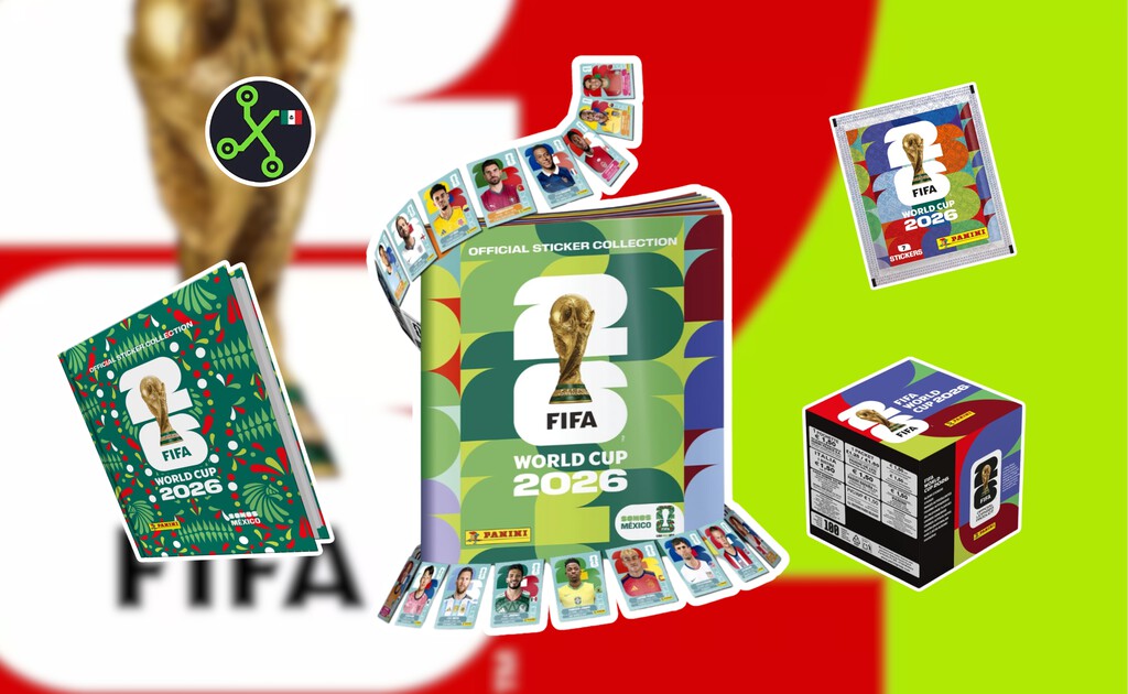 Amazon y Mercado Libre ya tienen disponible el álbum Panini del Mundial 2026 de la FIFA