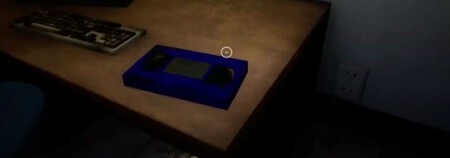 Cinta Vhs Azul Poppy Playtime