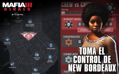 Mafia 3: Rivales, el RPG por equipos de gangsters, ya está en Google Play