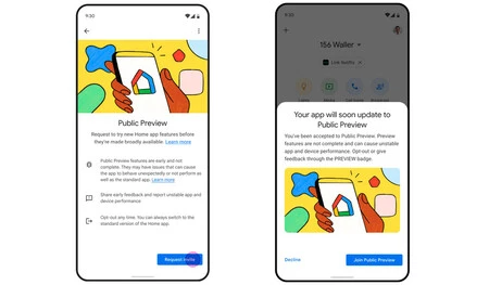Google ホーム パブリック プレビュー