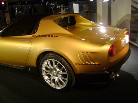The Golden Ferrari Pininfarina