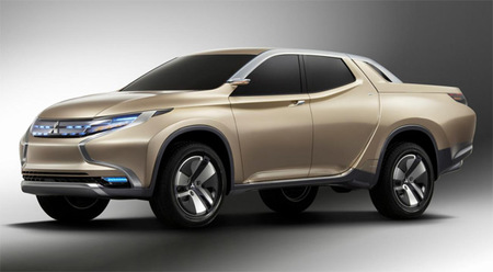 Mitsubishi presenta el pick-up híbrido diésel Concept GR-HEV