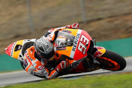 HRC busca soluciones: Márquez, Pedrosa y Crutchlow prueban a puerta cerrada un chasis nuevo en Brno