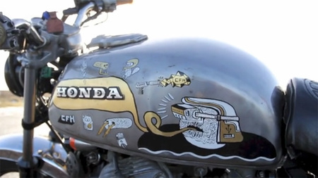 Corpses from hell, o cómo pintar tu moto saltandote todas las reglas