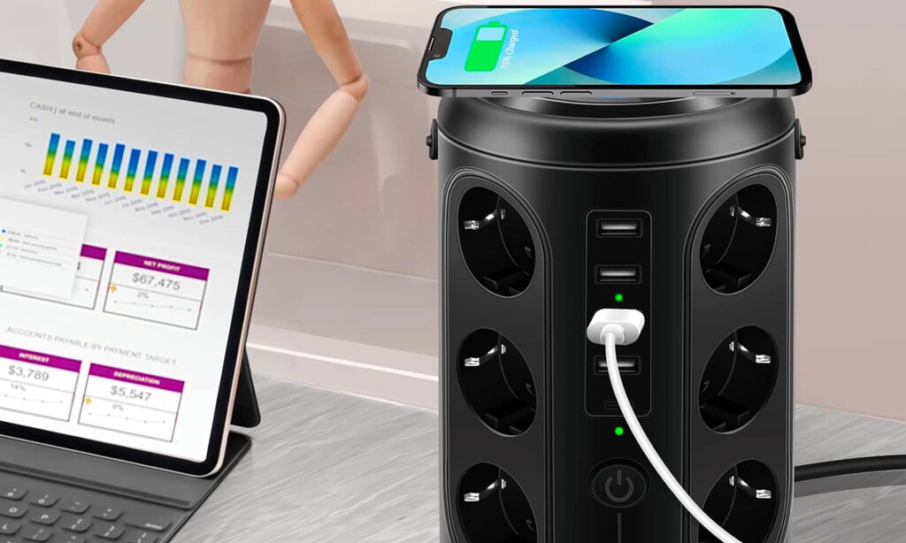 El sustituto ideal a la regleta tradicional: organiza tus cables fácilmente por menos de 28 euros