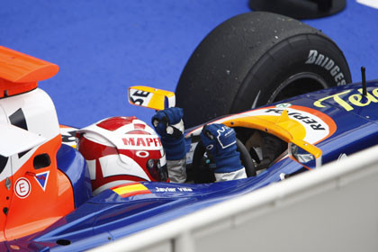 Segunda victoria de Javi Villa en la GP2