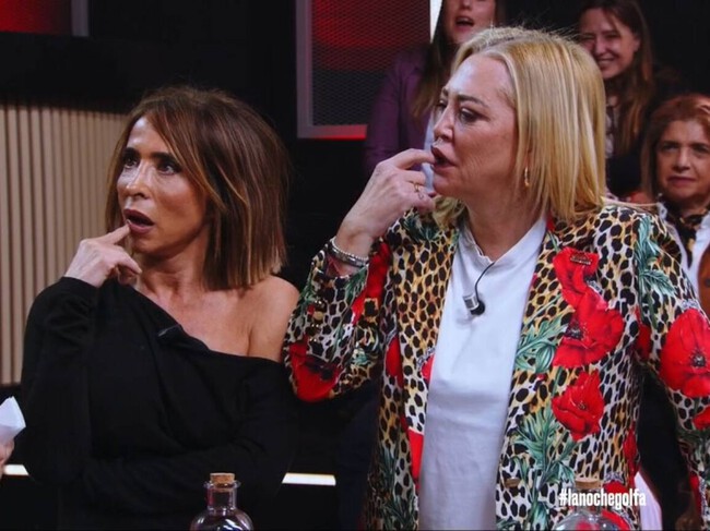 María Patiño y Belén Esteban
