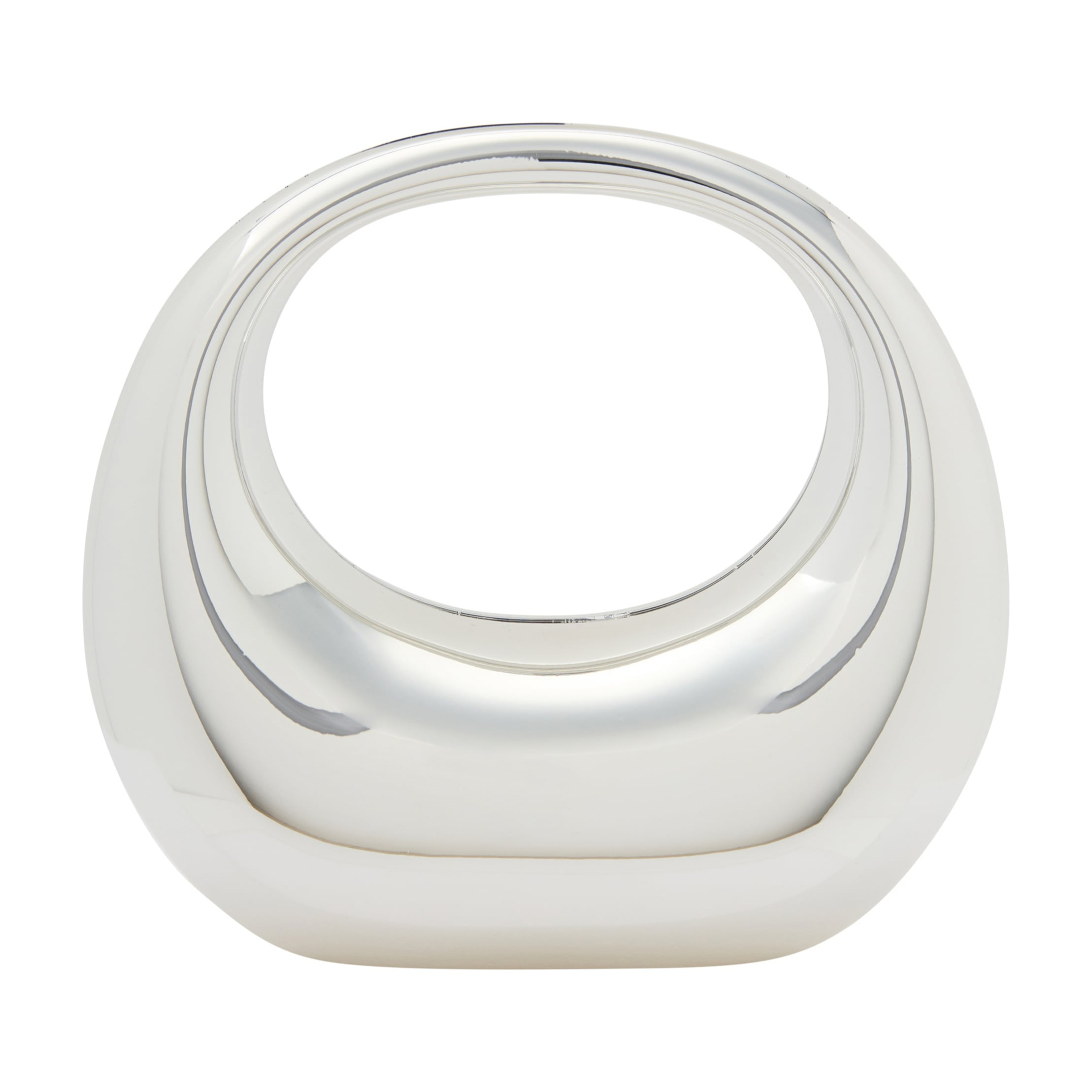 Bolso de noche KRZY en Plata