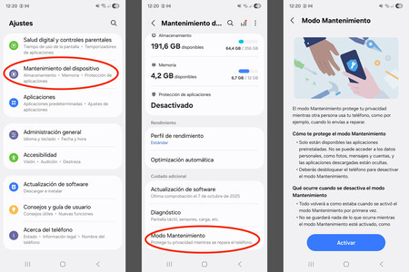Modo Mantenimiento 2