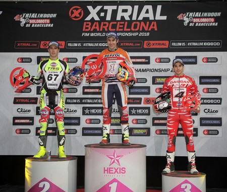 Podio X Trial Barcelona 2018