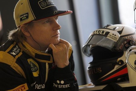 Kimi Raikkonen descontento con la dirección asistida del Lotus