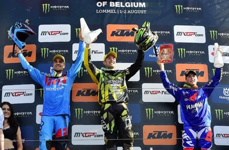 Podio Mxgp Belgica