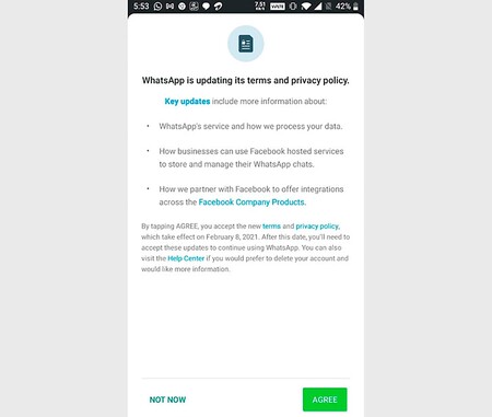 Whatsapp Condiciones Privacidad