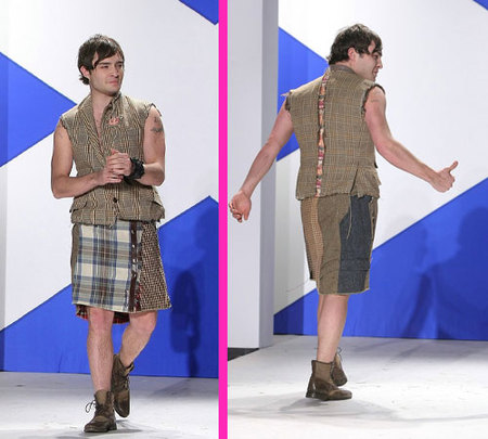 Ed Westwick se sube a las pasarelas