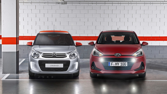 Comparativa Coches Hyundai I10 Citroen C1 1