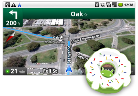 Google Maps Navigation disponible para Android 1.6