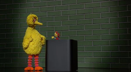 ビッグバードと彼の新しい友達コーディ