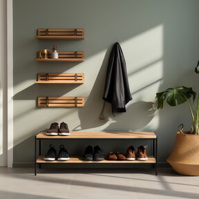 Mitad zapatero, mitad estantería: este mueble todoterreno acaba de llegar a Ikea y solo cuesta 30 euros 