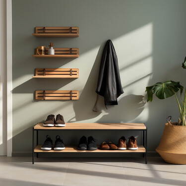 Mitad zapatero, mitad estantería: este mueble todoterreno acaba de llegar a Ikea y solo cuesta 30 euros 