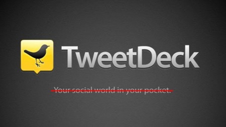 Twitter se carga la versión para iOS de TweetDeck