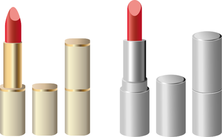 Pintalabios rojos.